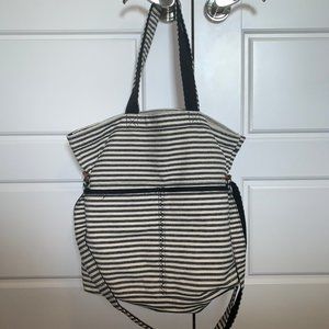 Retro Metro by Thirty One Striped Bag and Wallet